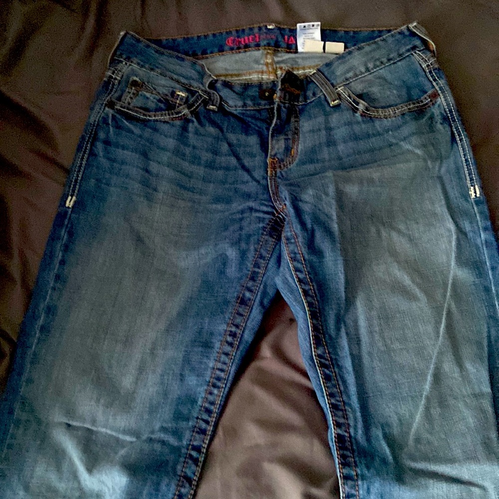 Cruel Girl denim Jaylee jeans with trouser bottom